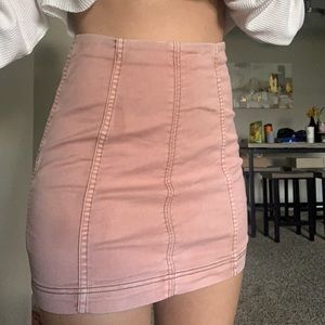 Free people modern femme mini skirt